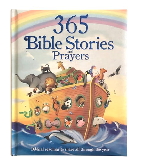 365 Bible Stories and Prayers padded treasury cover