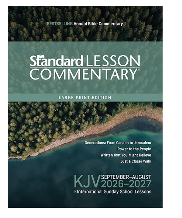 KJV Standard Lesson Commentary 2026-2027 Large Print Edition cover